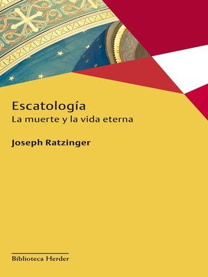 cover image of Escatología